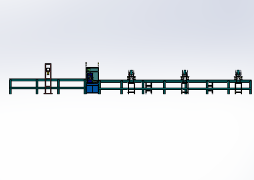 高压水阀装配生产线3D数模图纸 Solidworks17设计缩略图