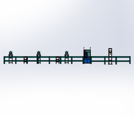 高压水阀装配生产线3D数模图纸 Solidworks17设计缩略图