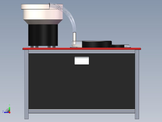 废旧塑料金属转轮切割分离机右视缩略图