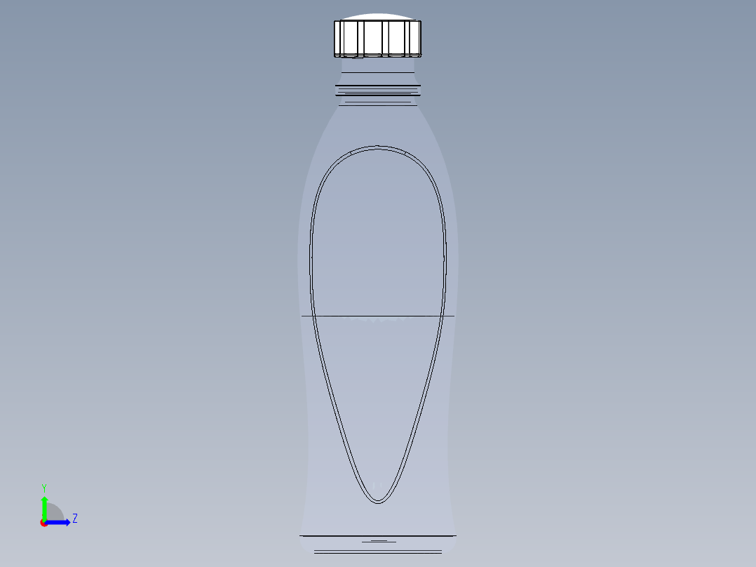 瓶盖、盖子(77)左视图