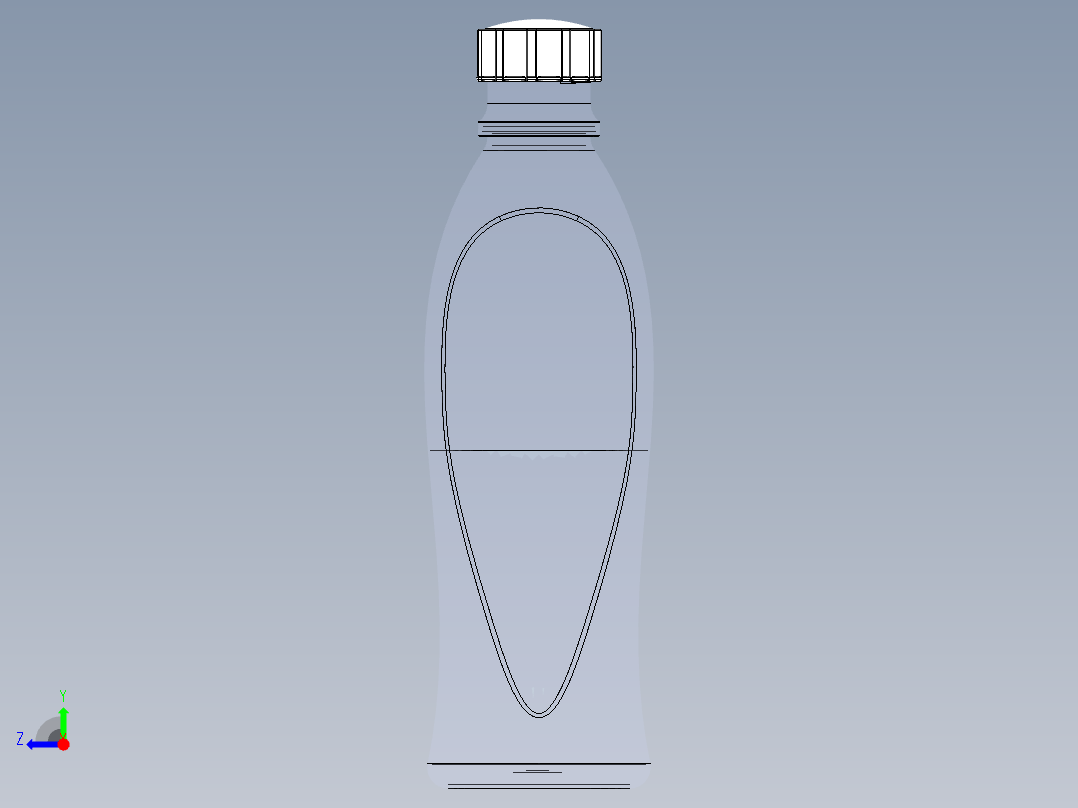 瓶盖、盖子(77)右视图