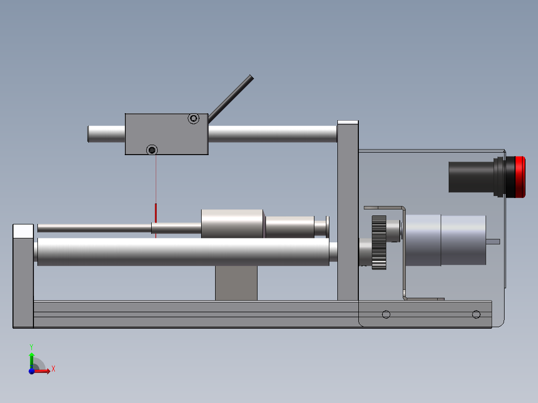 跳动检测工装跳动检测机sw22可编辑前视图