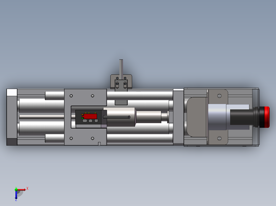 跳动检测工装跳动检测机sw22可编辑俯视图