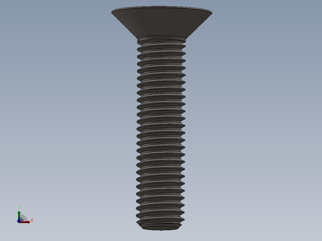 Screw_ISO_10642_M10x45_A2.SLDPRT主视图