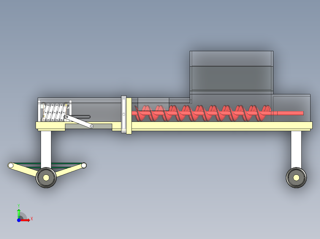 B3003238-联合收割机前视图