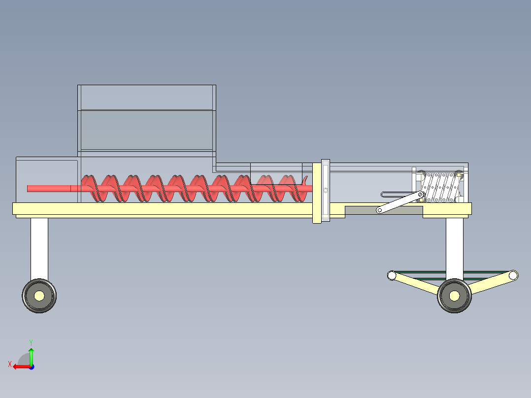 B3003238-联合收割机后视图