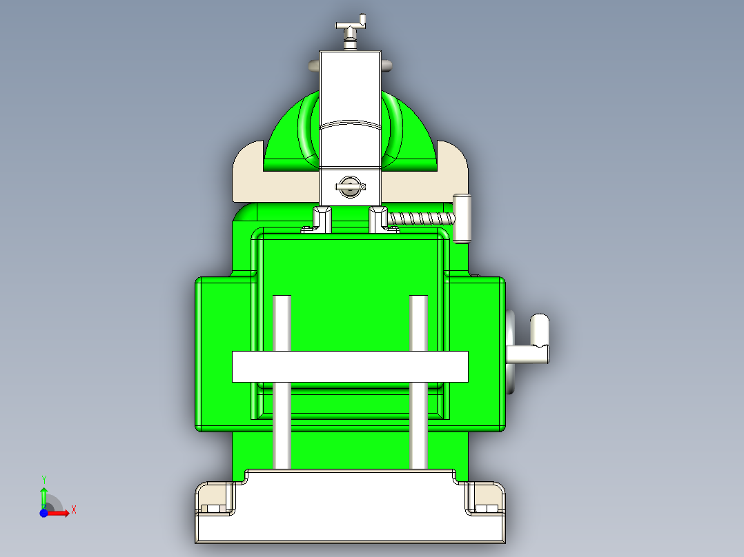 B3003566-成形机牛头刨床前视图