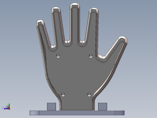 手掌形智能热水器右视缩略图
