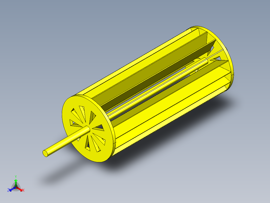 A2004097-番茄收获机械主视图