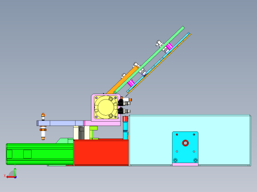 SP-510 烘焙饼干自动分料理料机后视缩略图