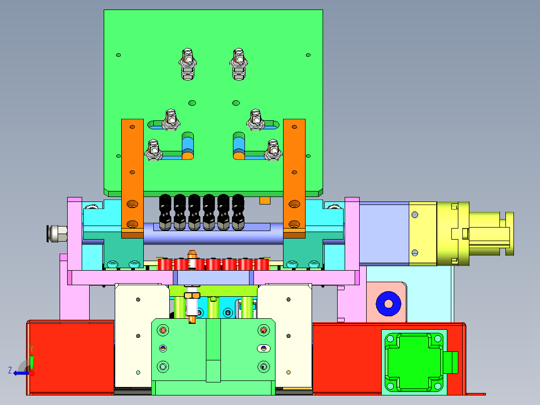 SP-510 烘焙饼干自动分料理料机右视图