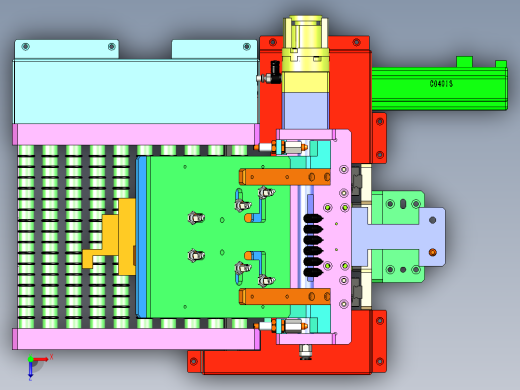 SP-510 烘焙饼干自动分料理料机俯视缩略图