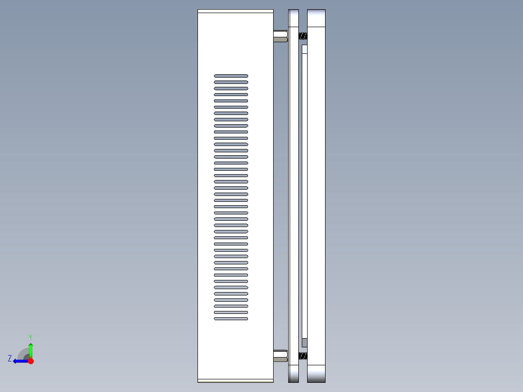 加温设备3D模型右视图