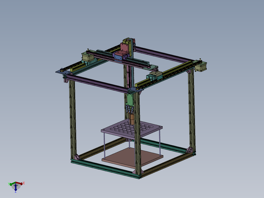 气动抓取机械手  sw22