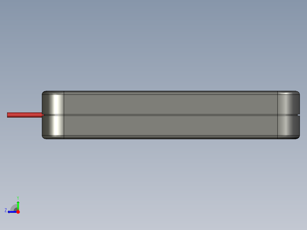 平面扬声器35x25mm 8欧姆3w 13右视图