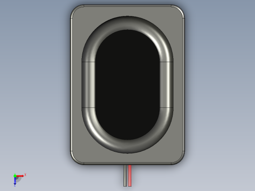 平面扬声器35x25mm 8欧姆3w 13俯视缩略图