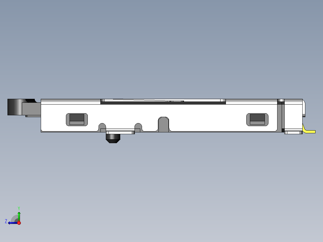 microsd插座插槽，如tfp09 2 12b tf 01a等11右视图