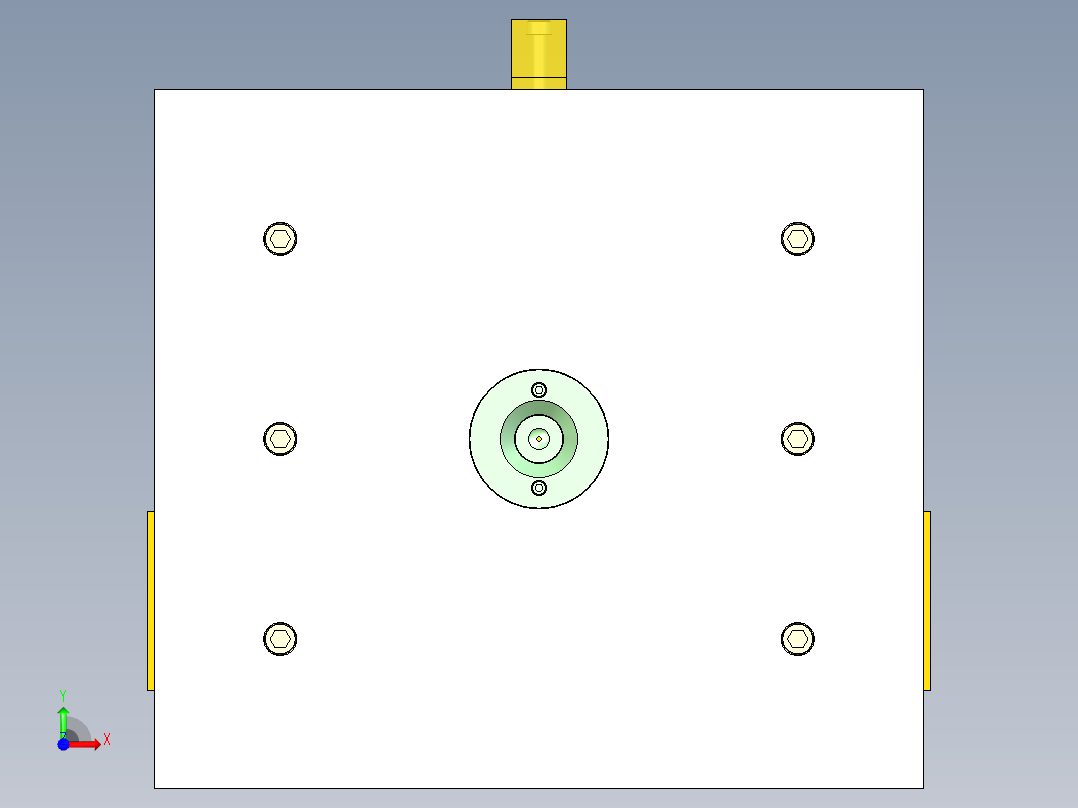 Y型三通管注塑模具设计--1661128-280前视图
