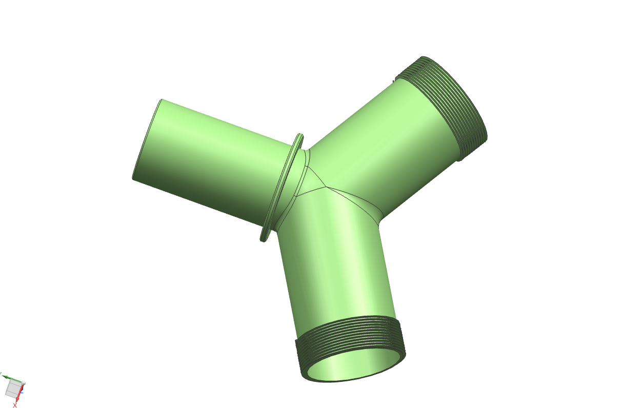 Y型三通管注塑模具设计--1661128-280