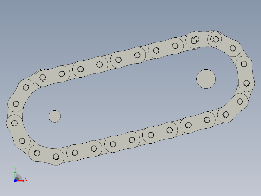 链条12B-13X17-57857-2前视图