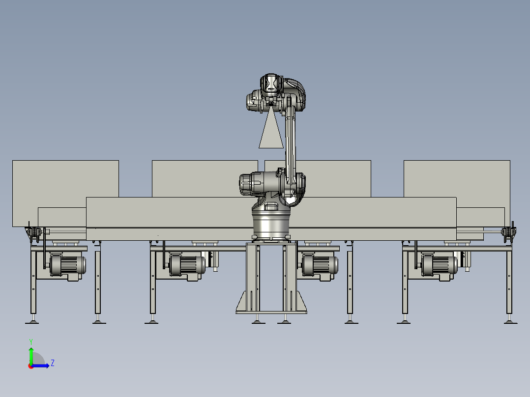 BBBB-IC卡表上盖供料模块左视图