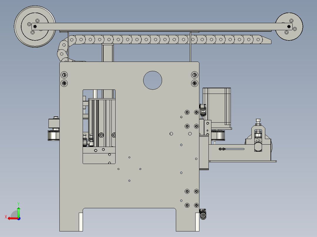 TRD899MINI-221-00干燥剂上料机构后视图