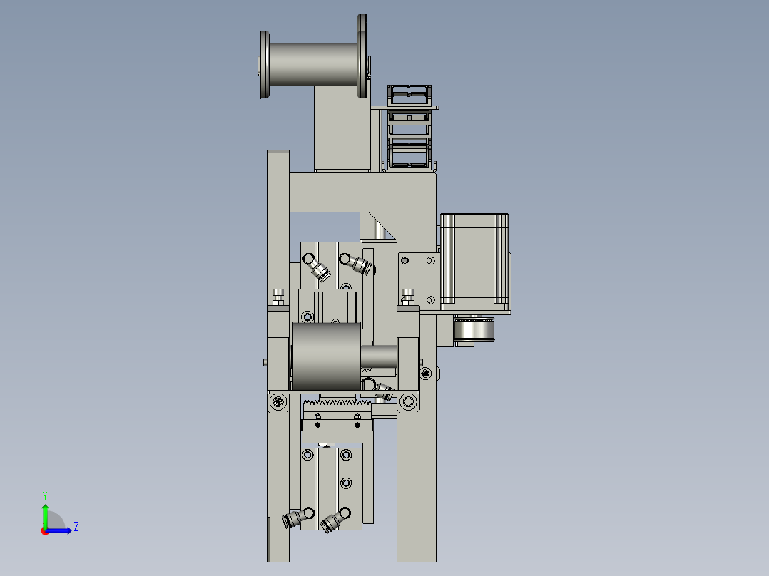 TRD899MINI-221-00干燥剂上料机构左视图
