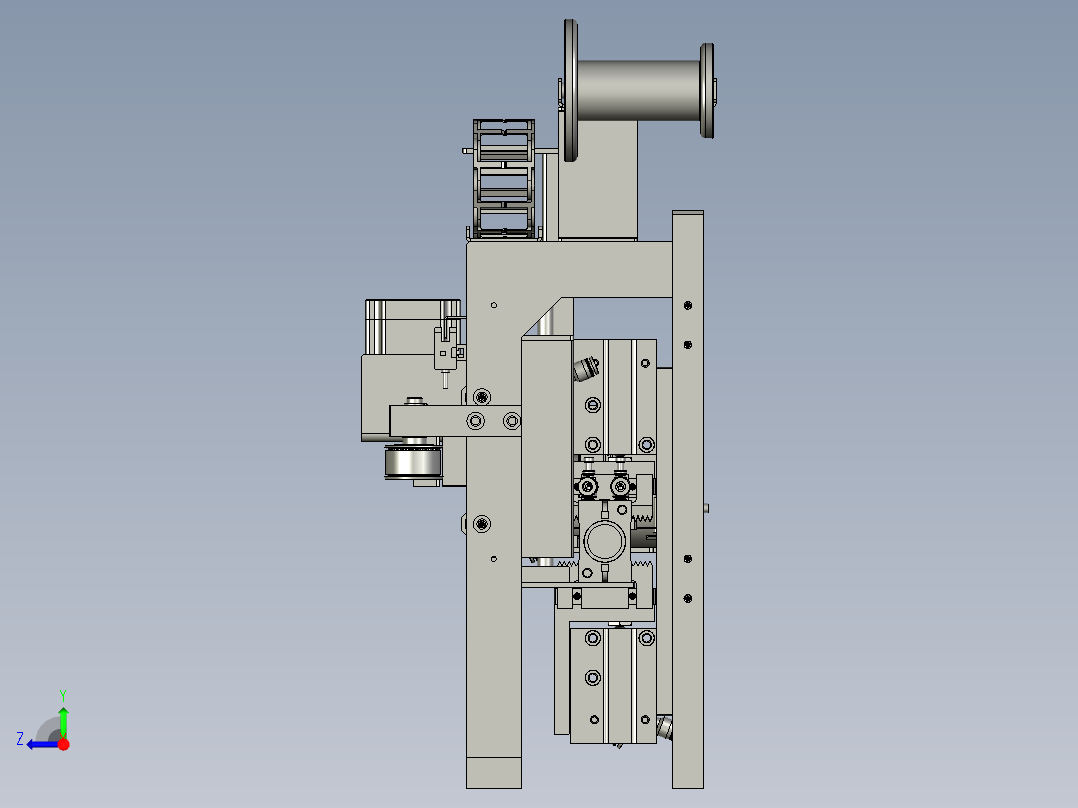 TRD899MINI-221-00干燥剂上料机构右视图