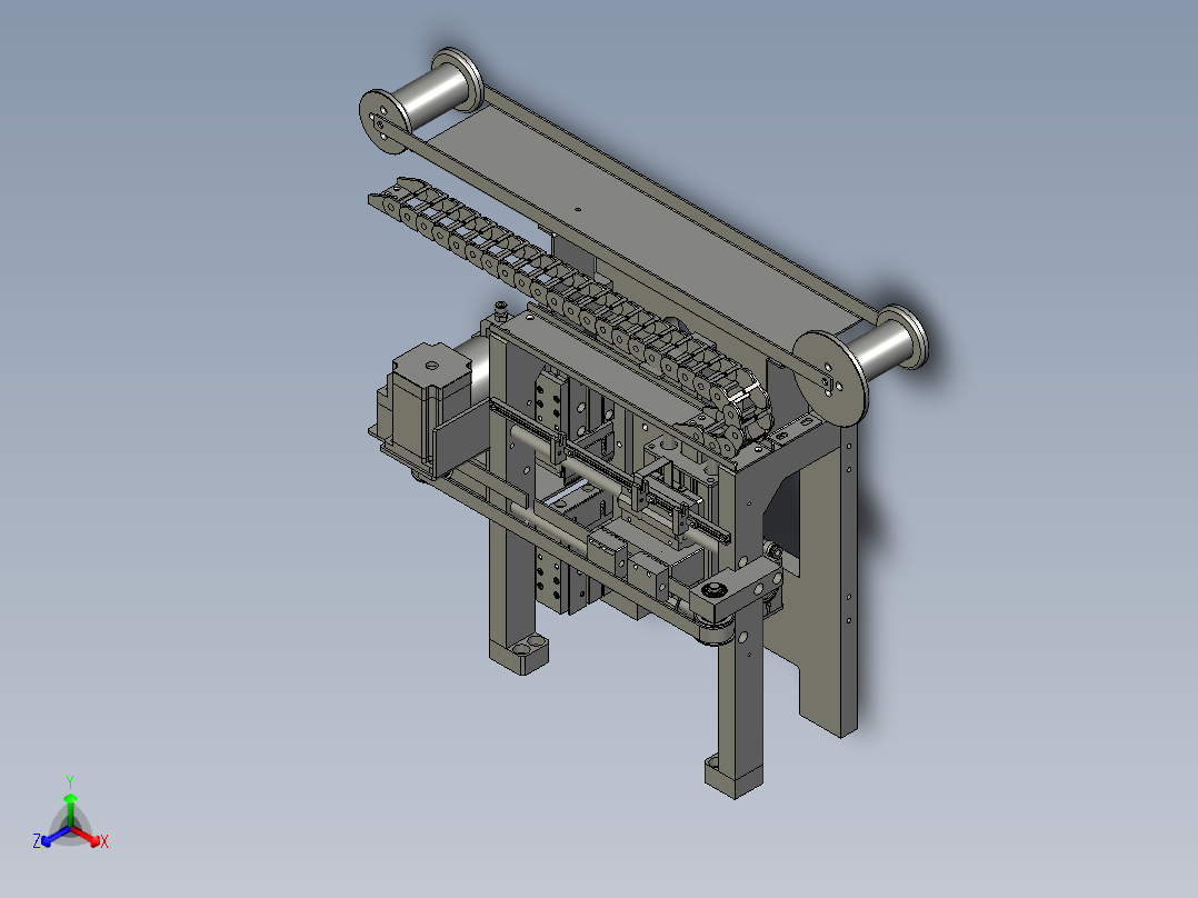 TRD899MINI-221-00干燥剂上料机构正等轴测图