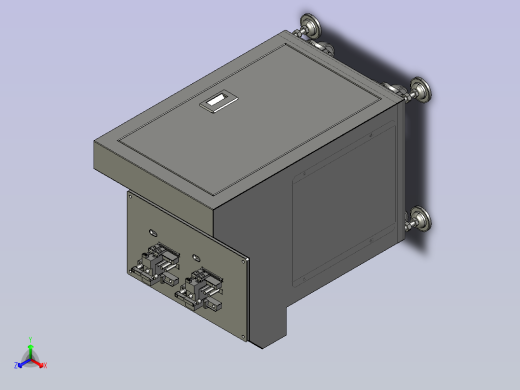精密测试机探针正等轴测缩略图