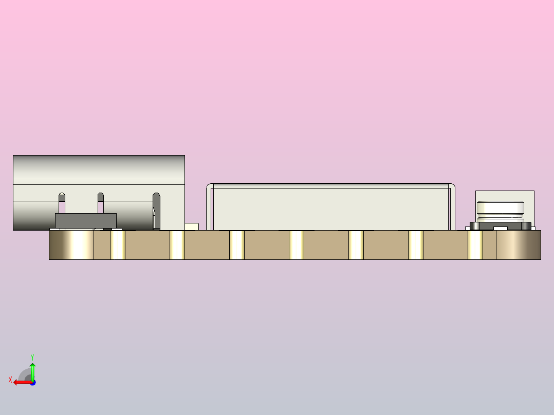 Seeed Studio XIAO ESP32C6蓝牙开发板WIFI6后视图