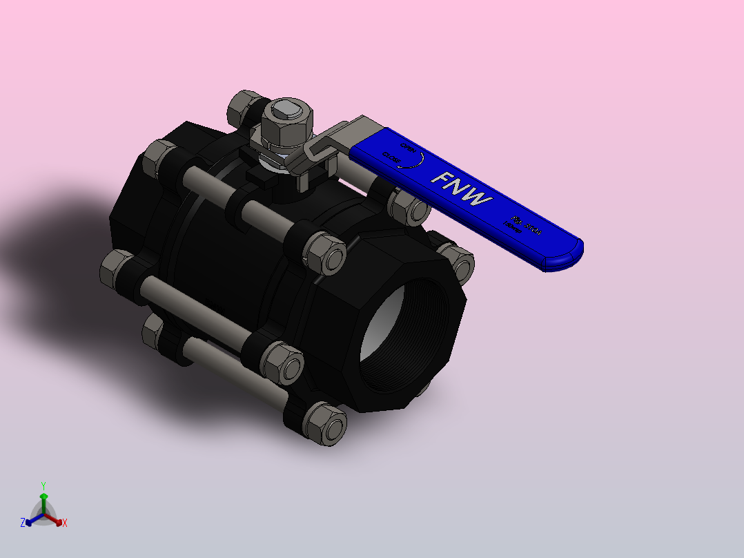 阀门、过滤器FNW-FNW311AM主视图