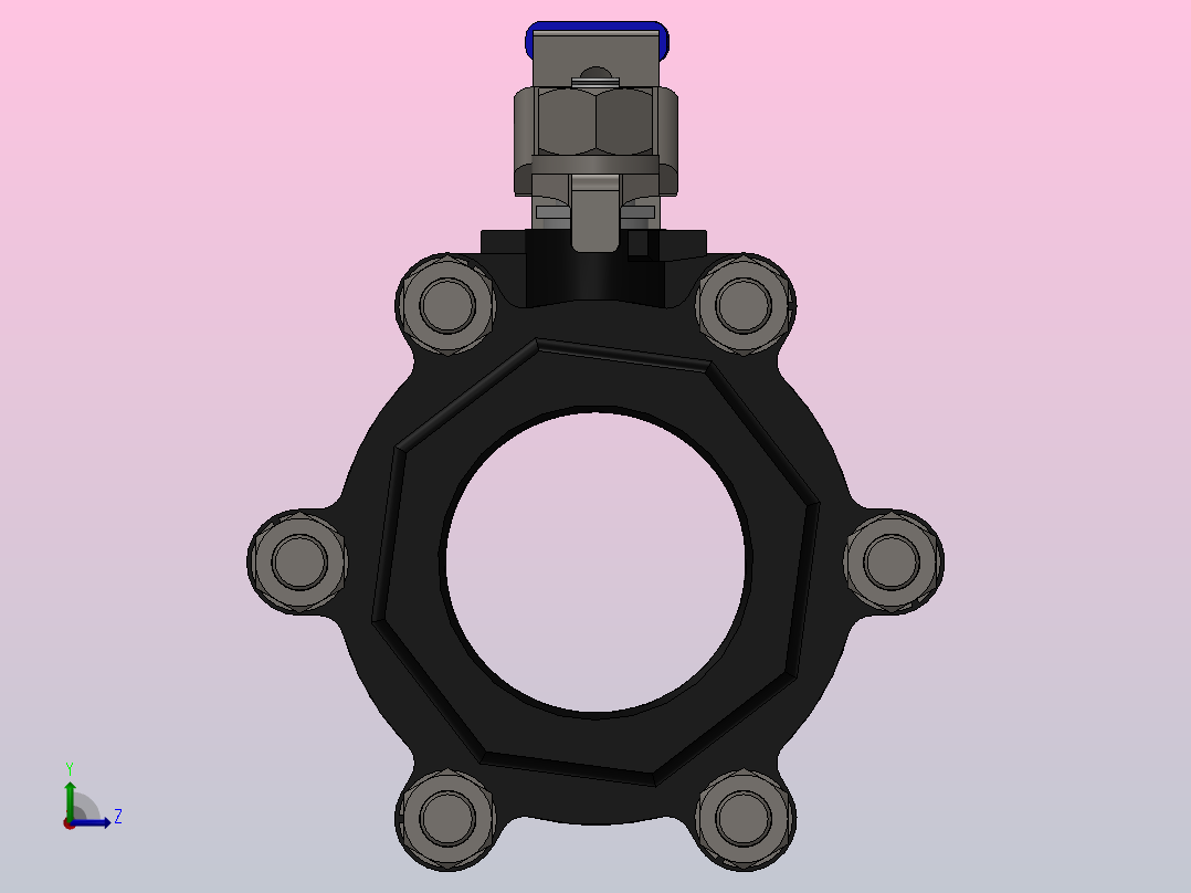 阀门、过滤器FNW-FNW311AM左视图