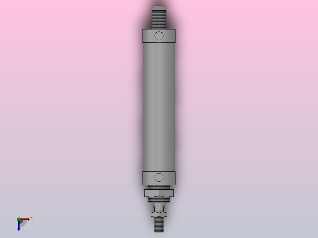 10Y-1系列小型气缸(标准型)[10Y-1SD32N100S-SD]俯视图