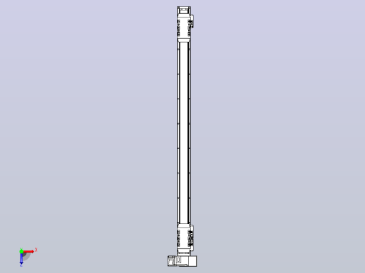 皮带直线轴双滑块型TPA-GCBS-50-P42-L350-RU-M10-N3俯视缩略图