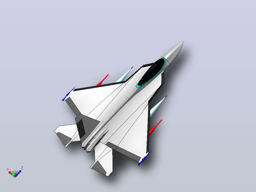 F-22猛禽主视图