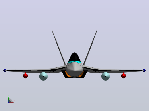 F-22猛禽前视缩略图