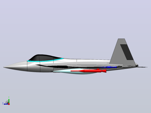 F-22猛禽右视缩略图