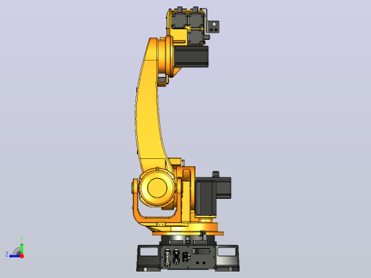 埃斯顿-ER170机器人3D模型右视缩略图