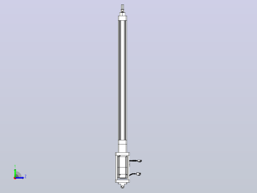 轻载电动缸TPA-ESR40-1210C-L600-M-CB-W-P40-C3左视缩略图