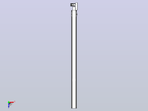 皮带直线轴半封闭可选导轨TPA-HNB-105D-90-L1750-ML-C-P20-N3俯视缩略图