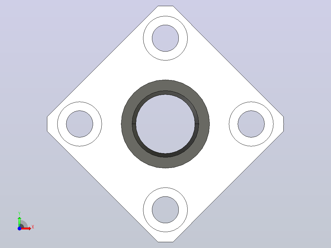 ZLHF..带法兰直线轴承 双衬型[ZLHFSW-d10-D19-L55].rar.rar前视图