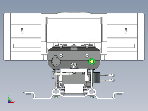 NC8-1450~2100 3P交流接触器三维模型20241024前视缩略图