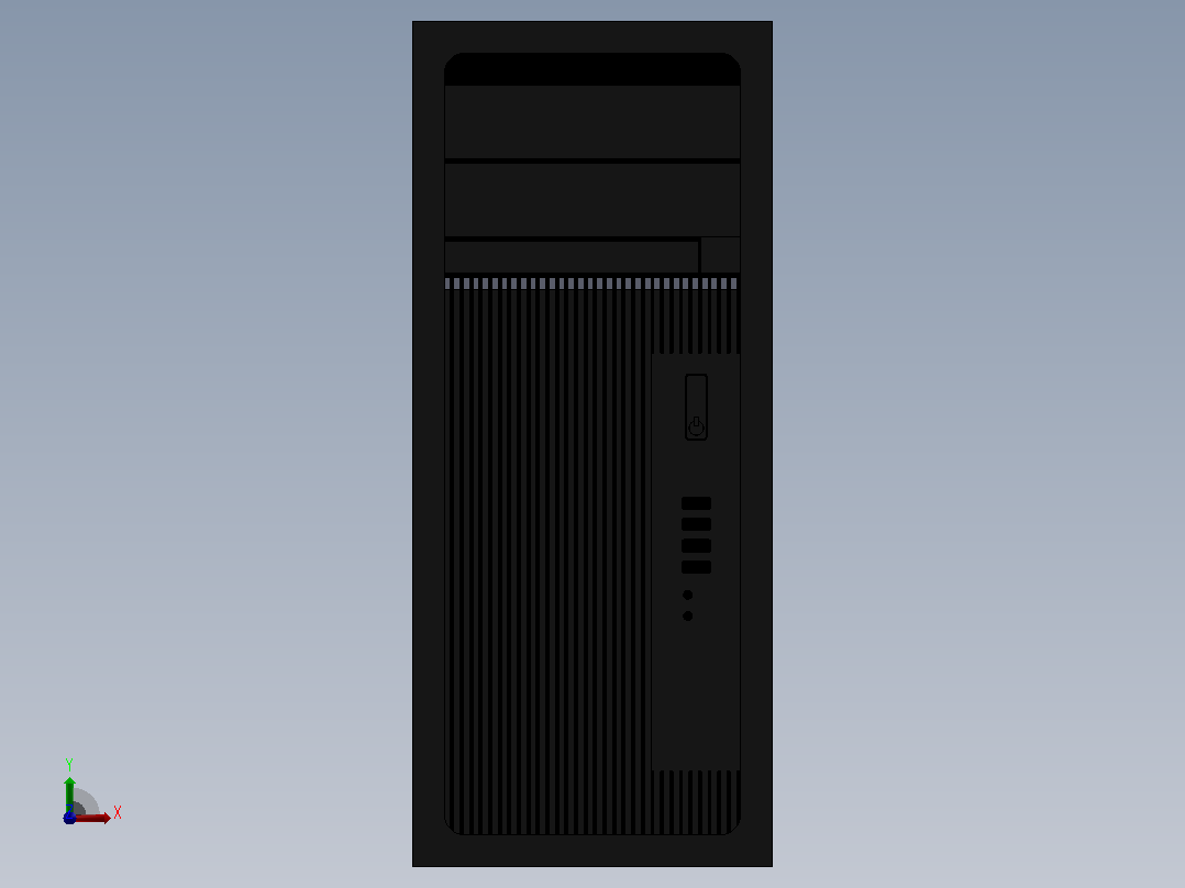 HP Z240 工作站电脑 21前视图