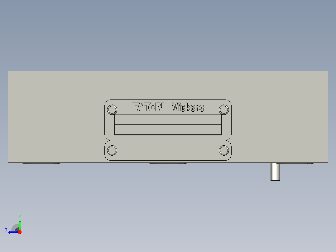 伊顿液压元件cvcs-40-d3-20-rock右视图