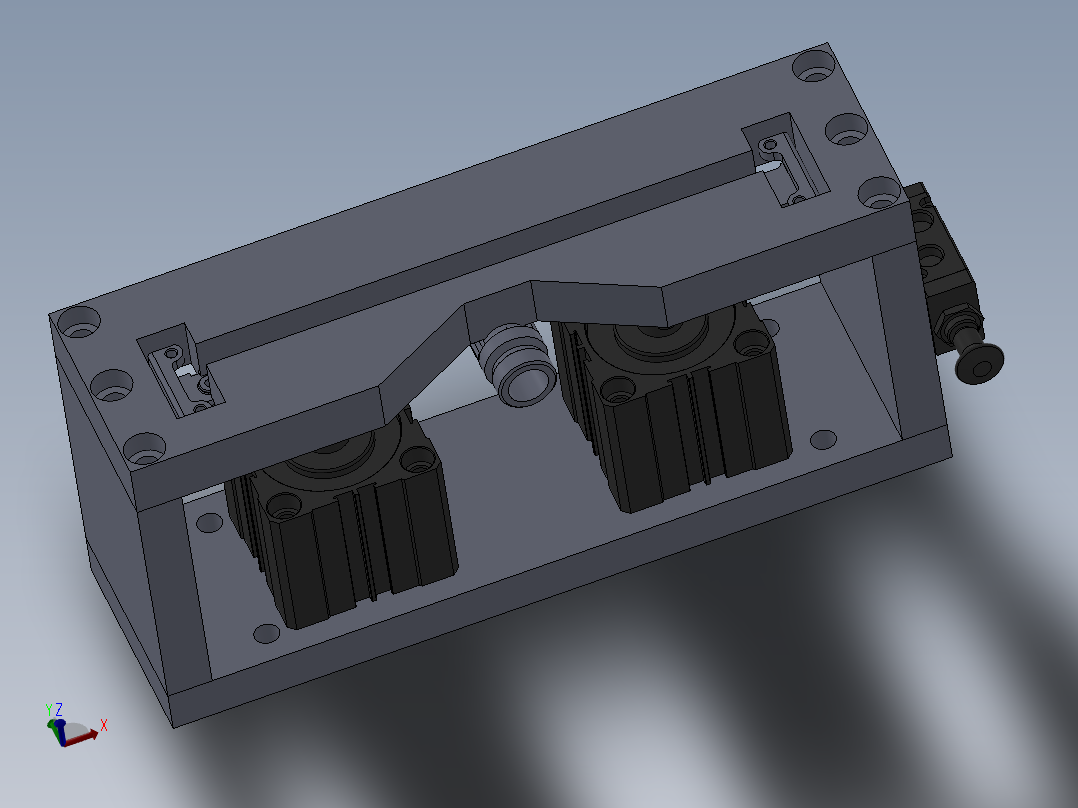 喷气管机加工工装
