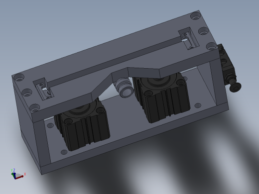 喷气管机加工工装