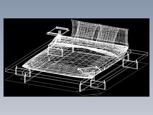 室内家具和灯具等的模型十-K-B03