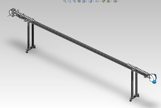 非标链板环型输送线3D图纸H846 非标自动化机械PROE模型 UG模型缩略图