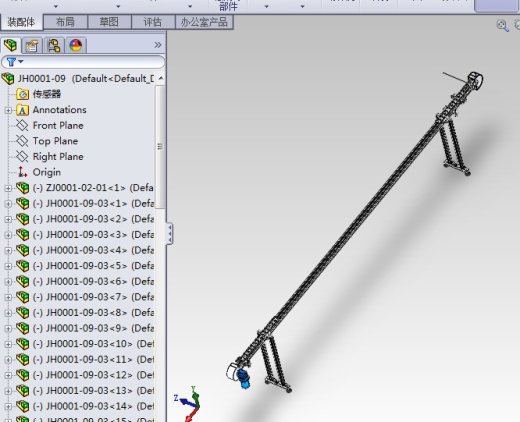 非标链板环型输送线3D图纸H846 非标自动化机械PROE模型 UG模型缩略图